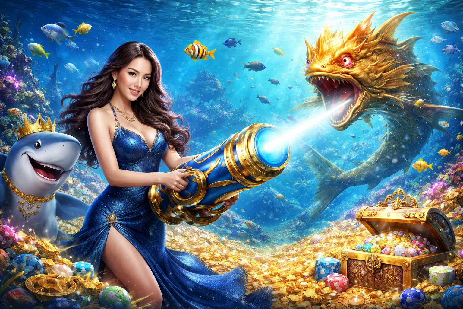Thế giới bắn cá 789P đầy màu sắc